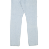 LEVI'S 501S Jeans BIG E Distressed Womens Blue Skinny Straight W26 L30