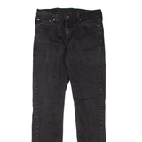 LEVI'S 511 Jeans Mens Black Slim Straight W29 L32