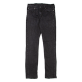 LEVI'S 511 Jeans Mens Black Slim Straight W29 L32