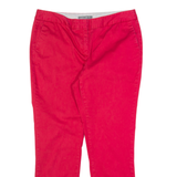LAURA ASHLEY Chino Womens Trousers Pink Slim Tapered W32 L26