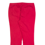 LAURA ASHLEY Chino Womens Trousers Pink Slim Tapered W32 L26