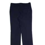 TORY BURCH Womens Trousers Blue Regular Straight W34 L34