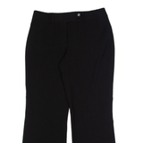 CALVIN KLEIN Womens Trousers Black Relaxed Straight W30 L28