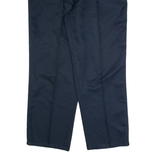 DUNLOP Chino Mens Trousers Blue Regular Straight W34 L29
