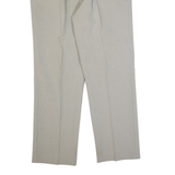 FARAH Chino Mens Trousers Grey Regular Straight W34 L28