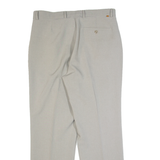 FARAH Chino Mens Trousers Grey Regular Straight W34 L28