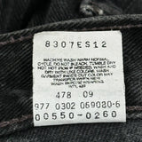 Levis 550 Jeans - 32W 34L Black Cotton