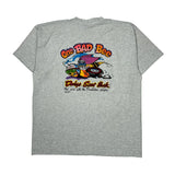 Superbee Fruit Of The Loom Single Stitch T-Shirt - XL Grey Cotton Blend