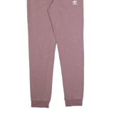 ADIDAS Womens Joggers Purple Tapered S W28 L32
