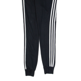 ADIDAS Womens Joggers Black Tapered XS W24 L28