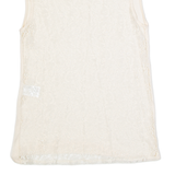 MAJE Womens Top Beige Sleeveless S
