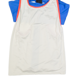 UNDER ARMOUR Womens Sports Vest Beige Sleeveless XL