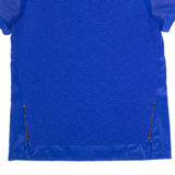 CALVIN KLEIN Womens Oversized Top Blue L
