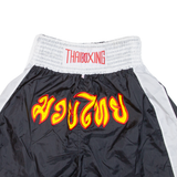 Thai Boxing Mens Sports Shorts Black Relaxed 2XL W28