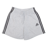 ADIDAS Mens Sports Shorts Grey Relaxed M W30