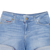 TOMMY HILFIGER Womens Denim Shorts Blue S W28