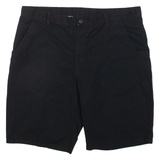 DICKIES Mens Workwear Shorts Black Loose L W38