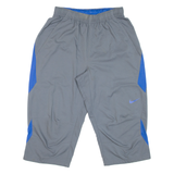 NIKE Dri Fit Mens Sports Shorts Grey S W28