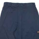 DICKIES Mens Workwear Shorts Blue Loose XL W38