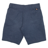 DICKIES Mens Workwear Shorts Blue L W36