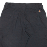 DICKIES Mens Workwear Shorts Black L W32