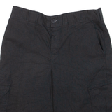 DICKIES Mens Workwear Shorts Black L W32