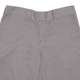 DICKIES Mens Workwear Shorts Grey Relaxed L W34