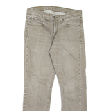 LEVI'S 511 Jeans Mens Grey Slim Straight Stone Wash W31 L27