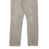 LEVI'S 511 Jeans Mens Grey Slim Straight Stone Wash W31 L27
