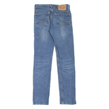 LEVI'S 511 Jeans Mens Blue Slim Straight Stone Wash W26 L32