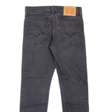 LEVI'S 502 Jeans Mens Grey Regular Tapered W29 L30