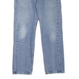 LEVI'S 505 Jeans Mens Blue Regular Straight Stone Wash W36 L32
