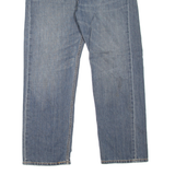 LEVI'S 505 Jeans Mens Blue Regular Straight Stone Wash W38 L30