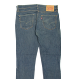 LEVI'S 511 Jeans Mens Blue Slim Straight Stone Wash W34 L32