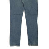 LEVI'S 511 Jeans Mens Blue Slim Straight Stone Wash W34 L32