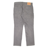 LEVI'S 511 Jeans Mens Grey Slim Straight W34 L30