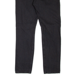 LEVI'S 512 Jeans Distressed Mens Black Slim Tapered W33 L30