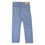 LEVI'S 505 Jeans Mens Blue Regular Straight W36 L32