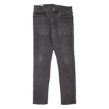 LEVI'S 512 BIG E Jeans Mens Black Slim Tapered W31 L29