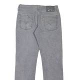 LEVI'S 514 Jeans Mens Grey Slim Straight W32 L32