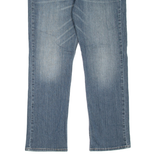 LEVI'S 514 Jeans Mens Blue Slim Straight Stone Wash W36 L32