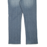 LEVI'S 514 Jeans Mens Blue Slim Straight Stone Wash W36 L32