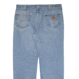CARHARTT Workwear Mens Jeans Blue Relaxed Straight W38 L30