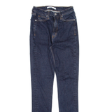 CALVIN KLEIN JEANS Womens Jeans Blue Slim Skinny W22 L29