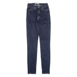 CALVIN KLEIN JEANS Womens Jeans Blue Slim Skinny W22 L29