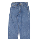 CARHARTT Fleece Lined Workwear Mens Jeans Blue Regular Straight W28 L32