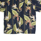 PURITAN Mens Shirt Blue Floral M