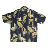 PURITAN Mens Shirt Blue Floral M