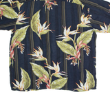 PURITAN Mens Shirt Blue Floral M