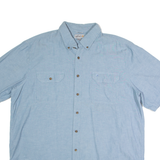 CARHARTT Mens Plain Shirt Blue 2XL